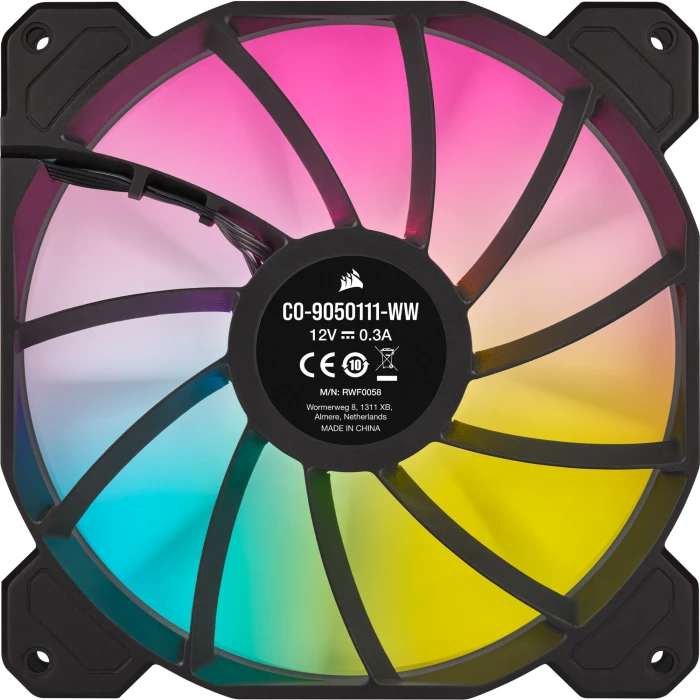 CORSAIR iCUE SP140 RGB ELITE Black 2in1