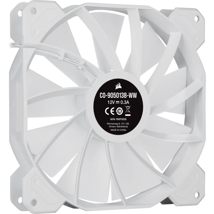 CORSAIR iCUE SP140 RGB ELITE White 2in1