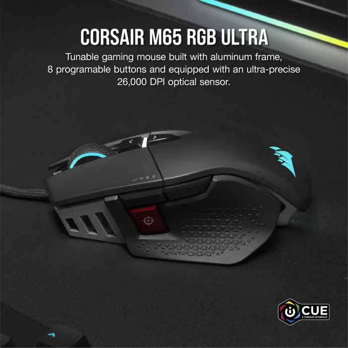 CORSAIR M65 RGB ULTRA - Black