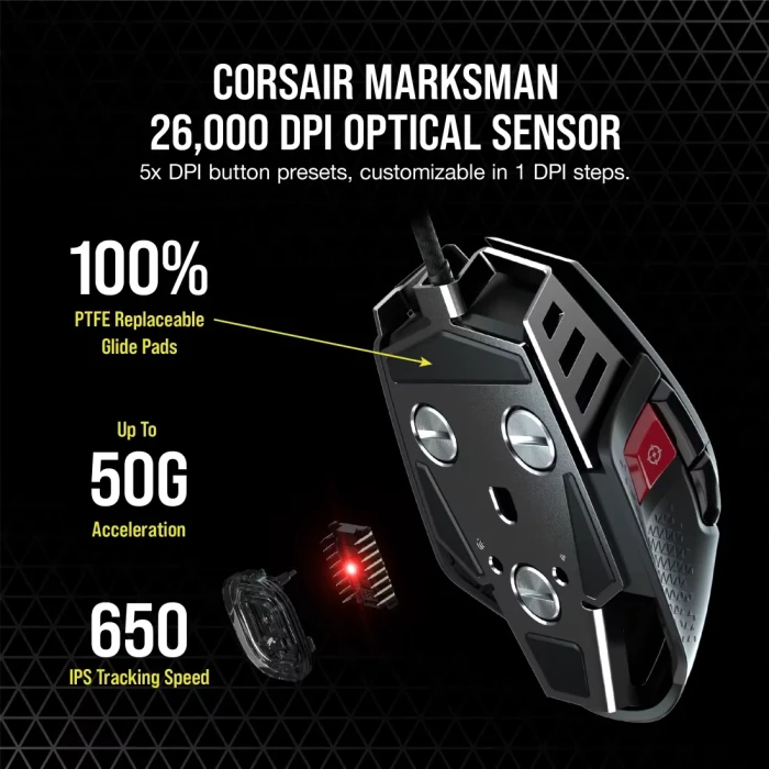 CORSAIR M65 RGB ULTRA - Black