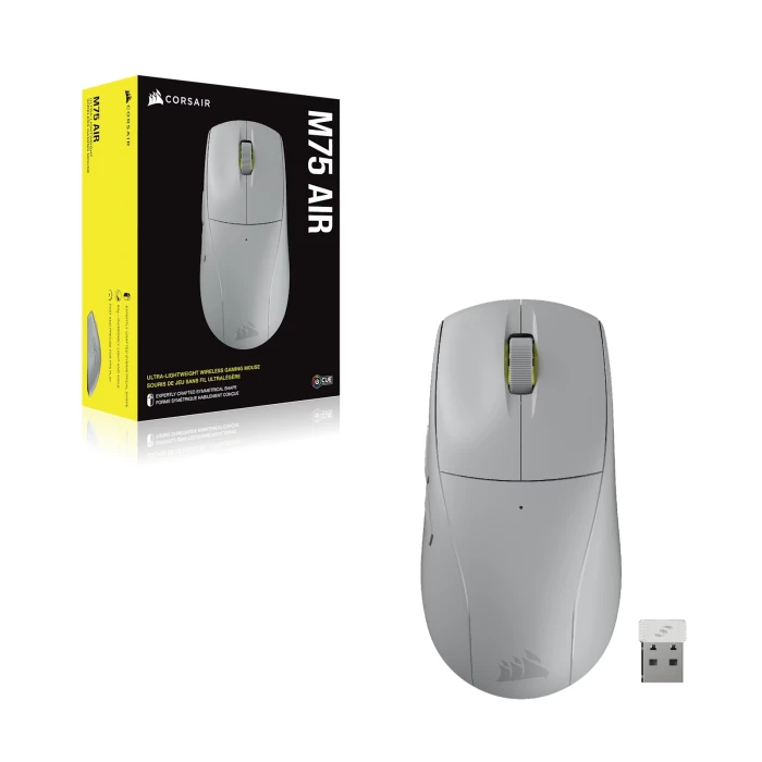 CORSAIR M75 AIR WIRELESS - Light Gray