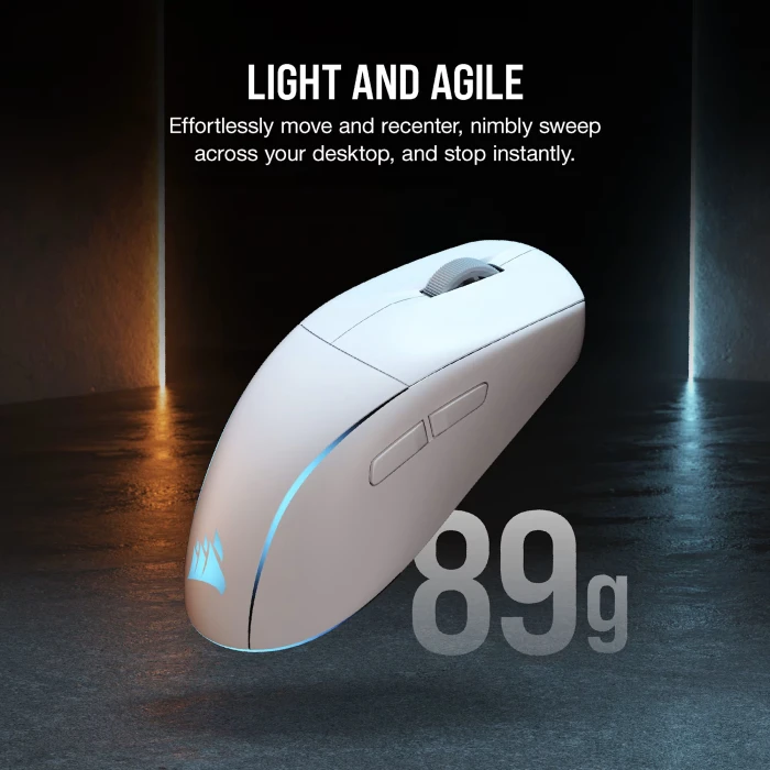 CORSAIR M75 WIRELESS Lightweight White