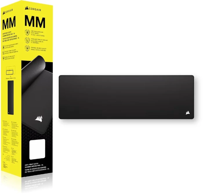 CORSAIR MM Anti-fray Cloth Black - XL