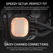 CORSAIR NAUTILUS 360 RS LCD Black