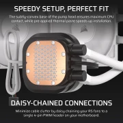 CORSAIR NAUTILUS 360 RS LCD White