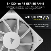 CORSAIR NAUTILUS 360 RS LCD White