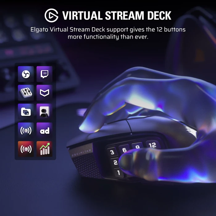 CORSAIR SCIMITAR ELITE WIRELESS SE