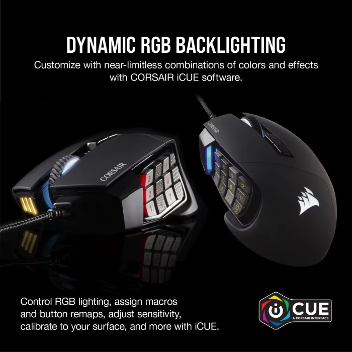 CORSAIR SCIMITAR RGB ELITE MOBA/MMO