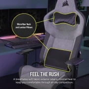 CORSAIR T3 RUSH Fabric 2023 Grey/Charcoal