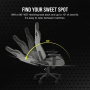 CORSAIR T3 RUSH Fabric 2023 Grey/Charcoal