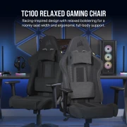 CORSAIR TC100 RELAXED Fabric Black