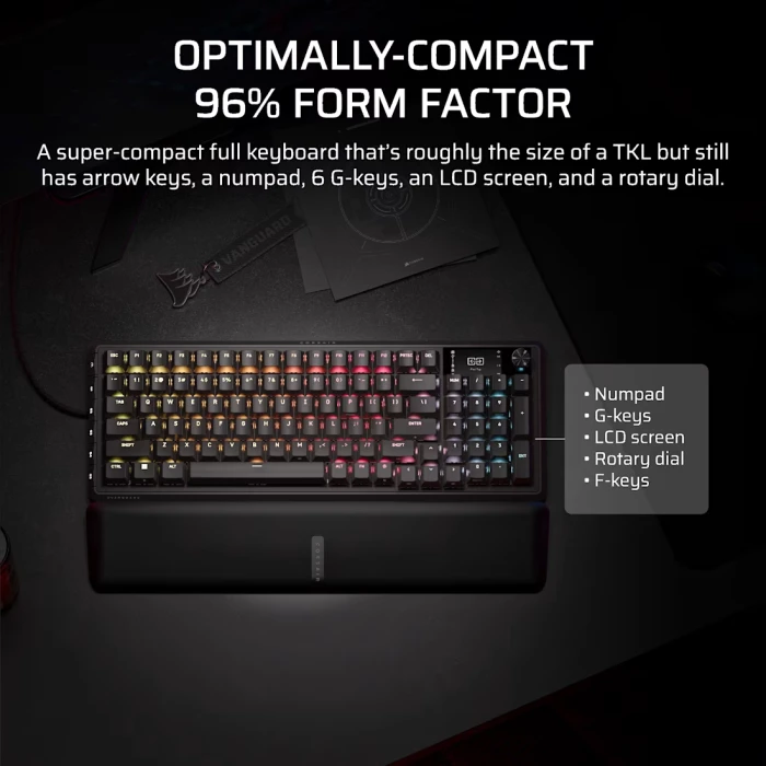 CORSAIR VANGUARD PRO 96 - Magnetic