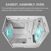 COUGAR AIRFACE ECO RGB - White