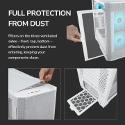 COUGAR AIRFACE FLO RGB Black