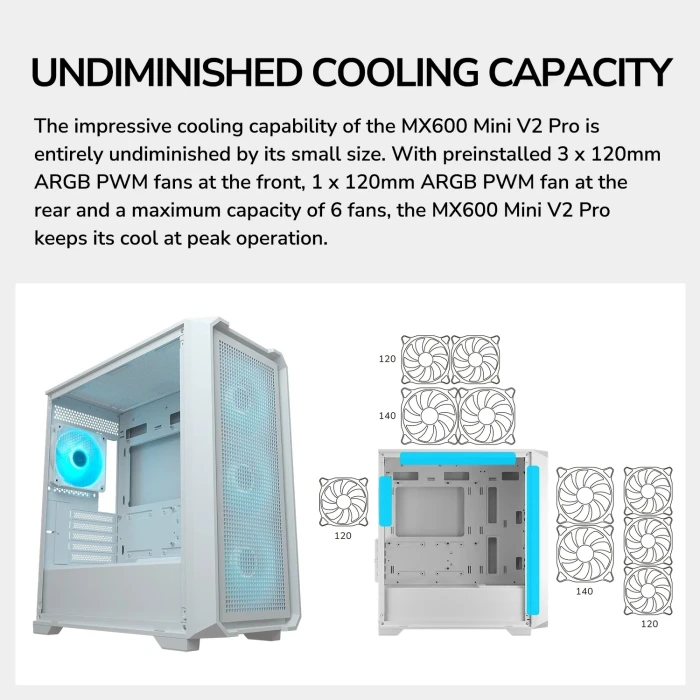 COUGAR MX600 Mini V2 Pro White