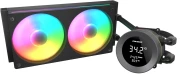 COUGAR POSEIDON VISTEK ARGB 240 Black