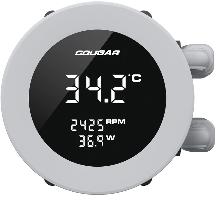 COUGAR POSEIDON VISTEK ARGB 240 White