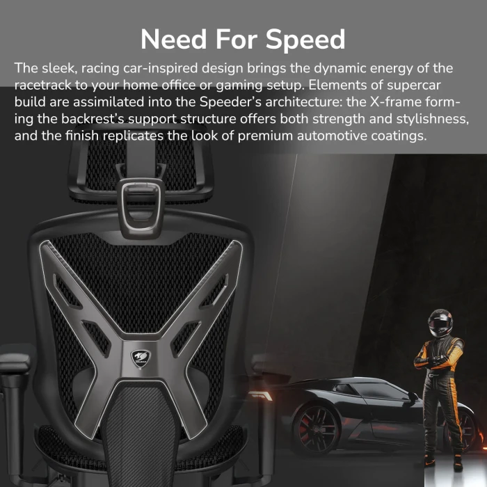 COUGAR SPEEDER Black