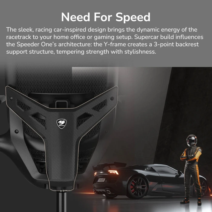 COUGAR Speeder One Black