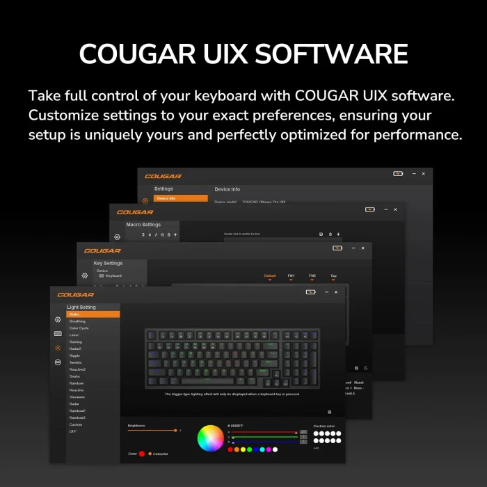 COUGAR ULTIMUS PRO White