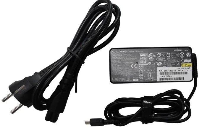 Оригинален Fujitsu USB-C 65W /РЕМАРКЕТИРАН/