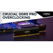 32GB (2x16) DDR5-6400 CL38 CRUCIAL PRO Black EXPO & XMP
