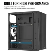 AeroCool CS-107 Black v2