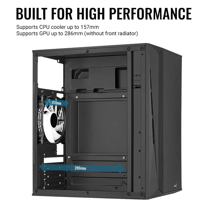AeroCool CS-107 Black v2