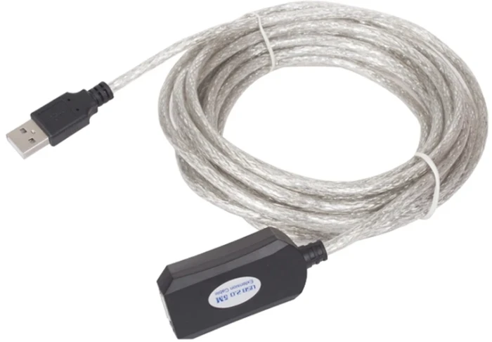 VCom Удължител USB-A 2.0 - 20.0m