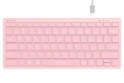Безжична клавиатура A4TECH FBX51C FSTyler, Bluetooth, 2.4 GHz, USB-C, Кирилизирана, Розов