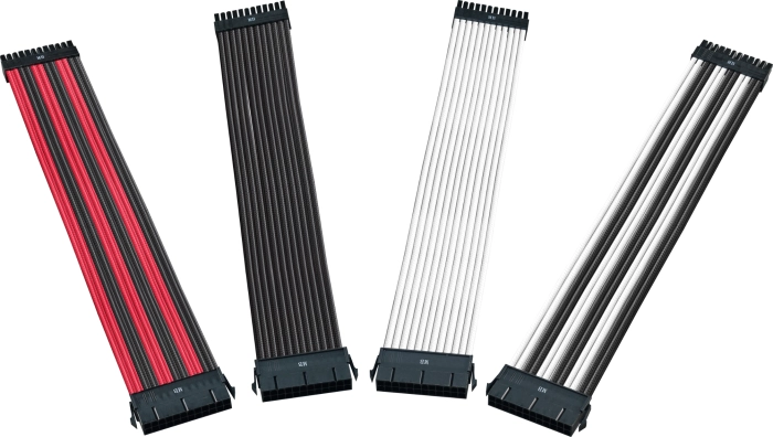 Комплект оплетени кабели Cooler Master, Черни