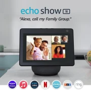 Смарт тонколона Amazon Echo Show 10 (Gen 3), сензорен екран, гласов асистент, Черен