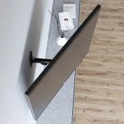 Стенна стойка за TV, Fullmotion, 122см, 48", 1 рамо , 200x200, черна