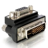 DeLock DVI мъжко > VGA женско - 90°