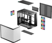 DeepCool CG530U 4F Black