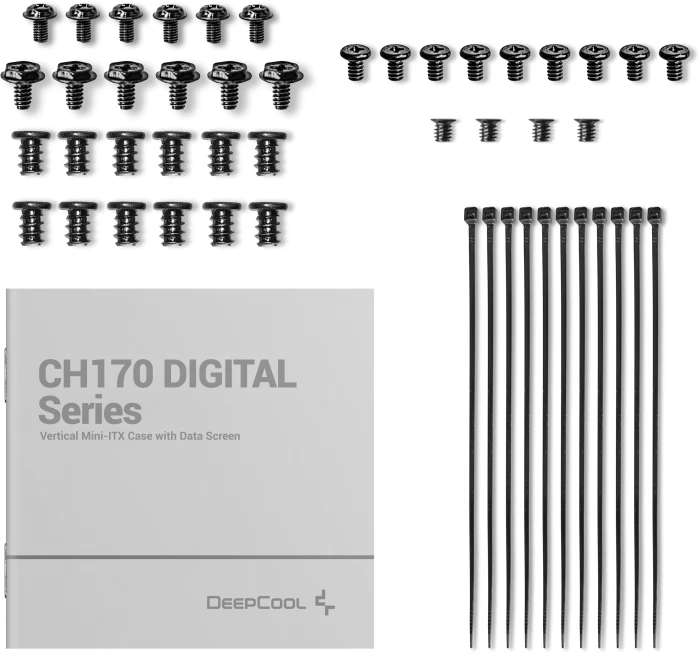DeepCool CH170 DIGITAL Black