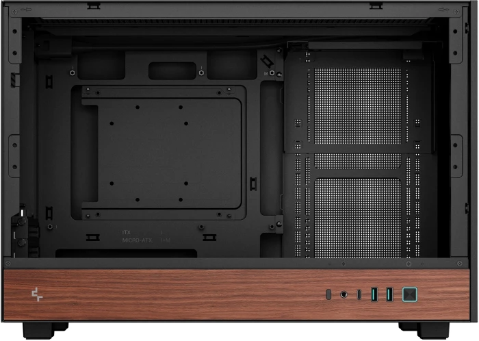 DeepCool CH260 WOOD - Black