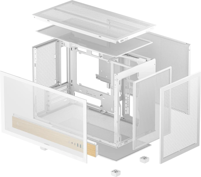DeepCool CH260 WOOD - White