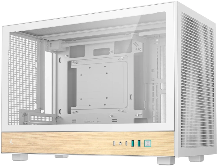DeepCool CH260 WOOD - White