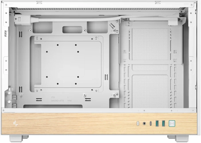DeepCool CH260 WOOD - White