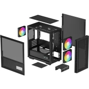 DeepCool CH360 DIGITAL Black