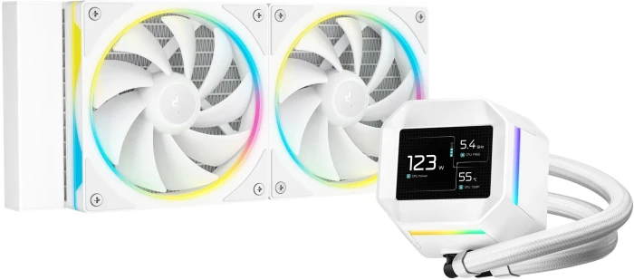 DeepCool LM240 White 2.4" LCD