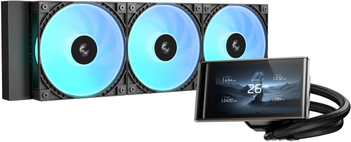 DeepCool LT360 VISION LCD - Black