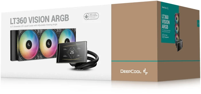 DeepCool LT360 VISION LCD - Black