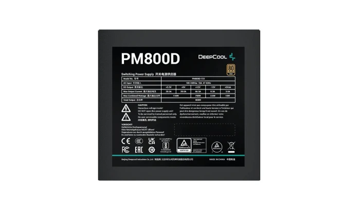 DeepCool PM800D Gold 800W