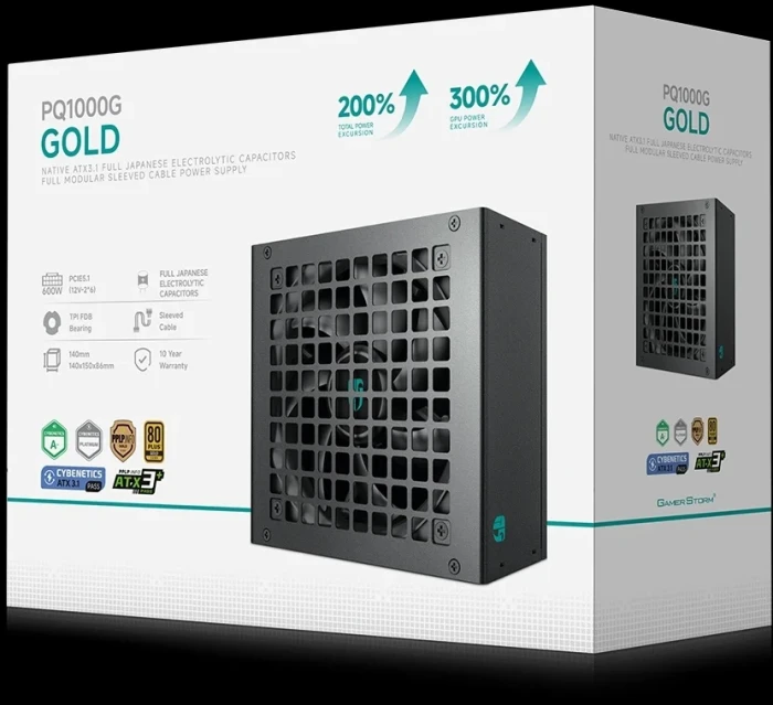 DeepCool PQ1000G Gold 1000W