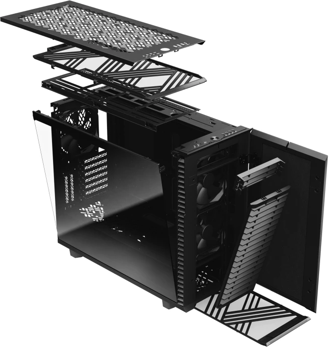 FRACTAL DESIGN Define 7 Black TG Light Tint