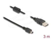 Delock USB 2.0 mini-USB > USB-A - 3.0m
