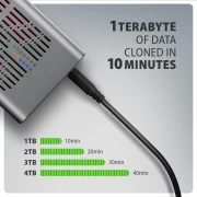 Dual M.2 NVMe CLONE MASTER 20Gbps