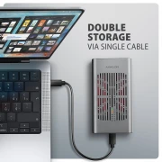 Dual M.2 NVMe CLONE MASTER 20Gbps